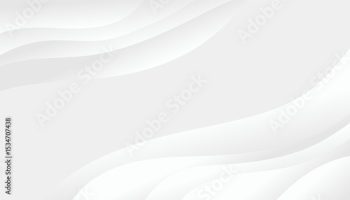 Wallpaper Mural Abstract gray geometric shape design elements on white background, minimal style with copyspace. Vector illustration Torontodigital.ca