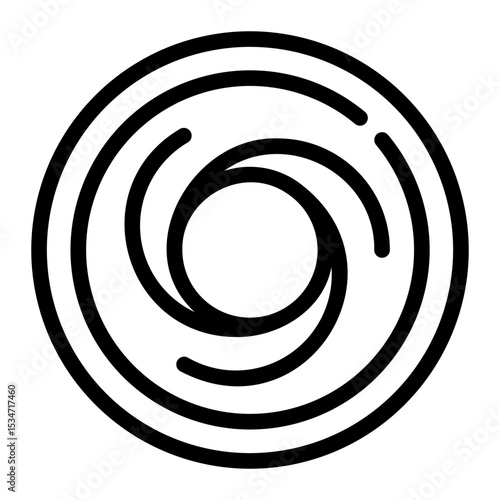 automatic startup line icon