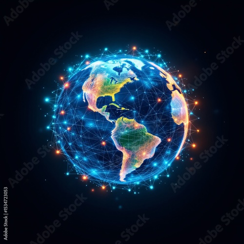 Global Network background