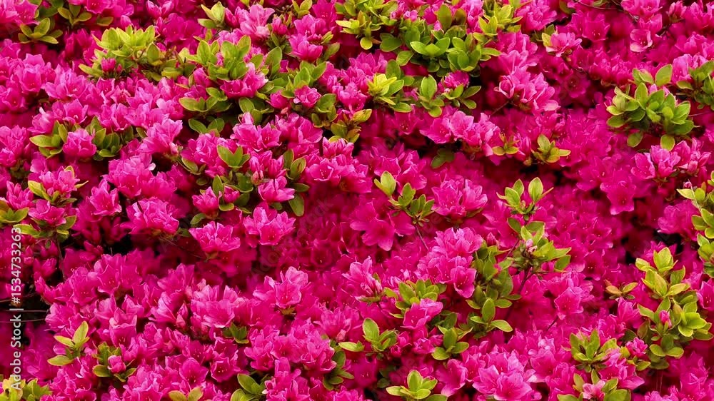 A vibrant garden scene with a lush bush of delicate pink flowers and rich green leaves, showcasing the beauty and tranquility of nature A vibrant garden scene with a lush bush of delicate pink flowers and rich green leaves, showcasing the beauty and tranquility of nature
