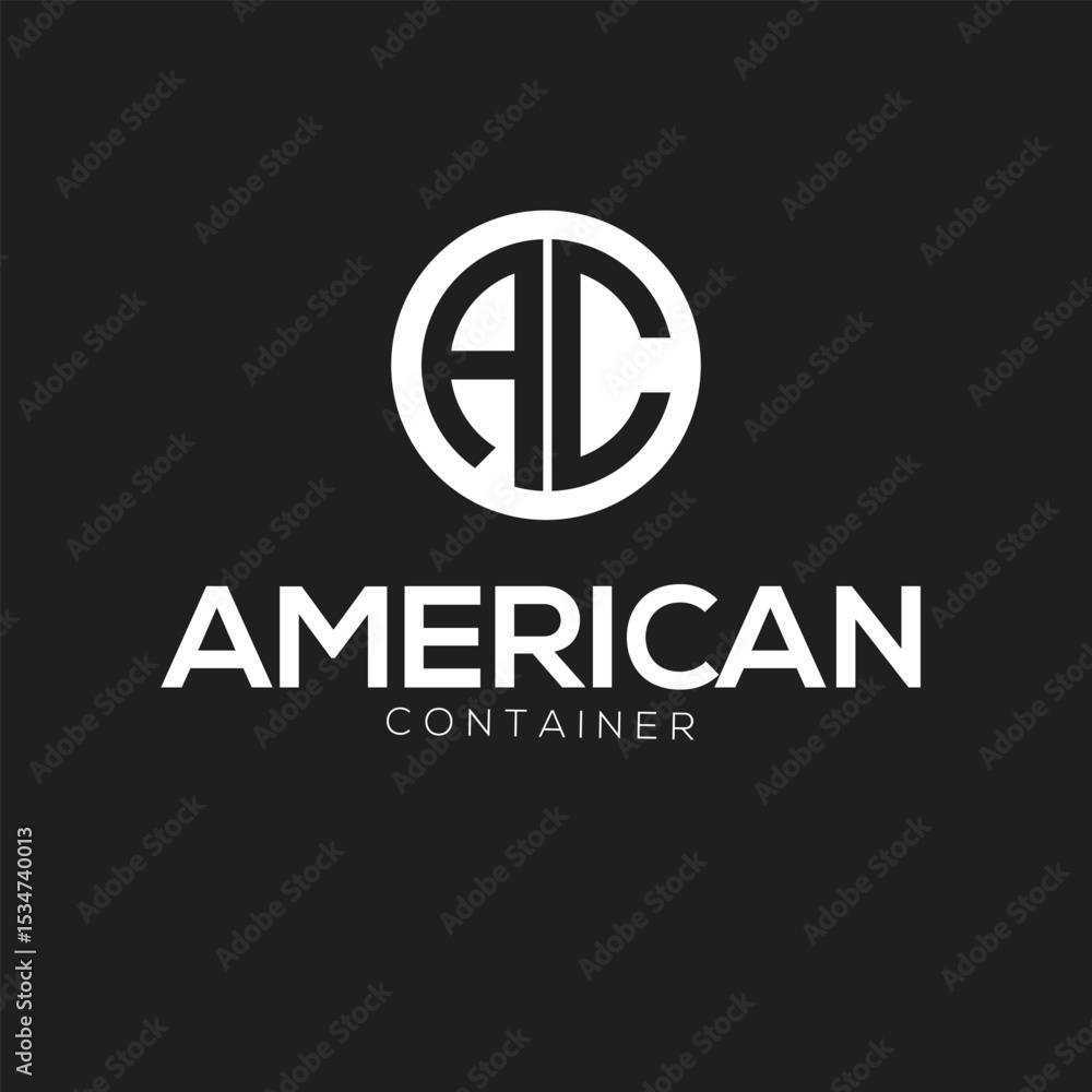 AC letter, Modern business Vector logo design. AC letter, Modern business Vector logo design.