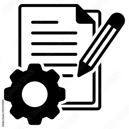 Prototyping outline mixed icon