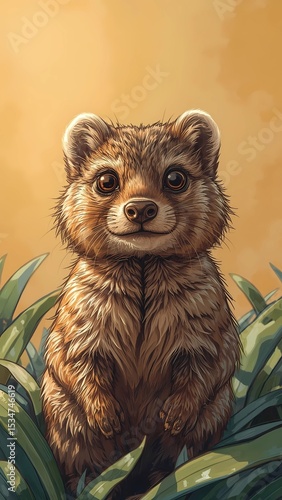 brown bear cub