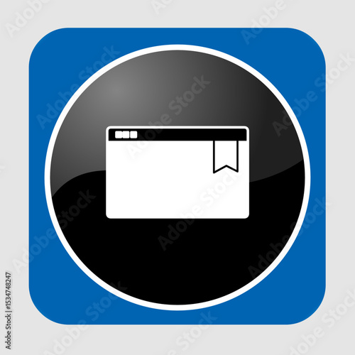 Free Download Bookmark icon, smart icon for ux ui, new modern, editable for project, vector illustration file, popular icon isolated. - GFXLoad