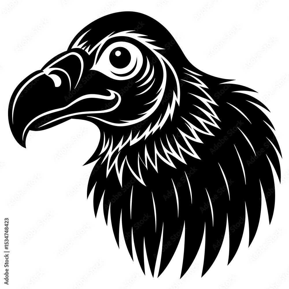 Obraz premium eagle head vector
