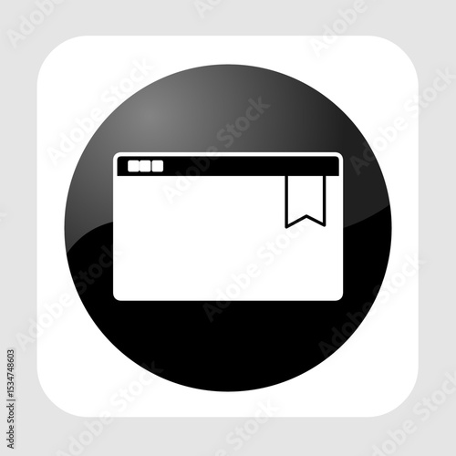 Free Download Bookmark icon, smart icon for ux ui, new modern, editable for project, vector illustration file, popular icon isolated. - GFXLoad