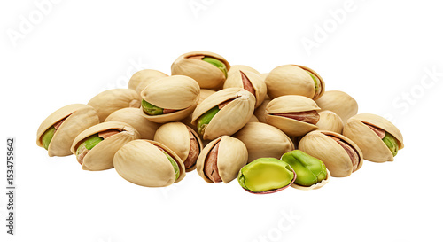 pistachio nuts on white without background png