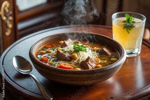 Chorba - Algerian Food That Warms the Soul: Explore the Aromatic Spiced Soup with Meat, Vegetables, and Vermicelli That’s a Staple in Algerian Homes During Ramadan and Beyond