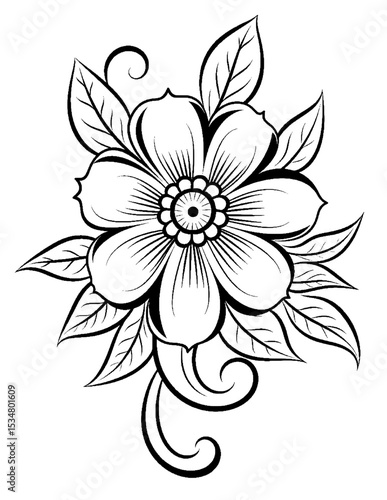 Black and white color pages
