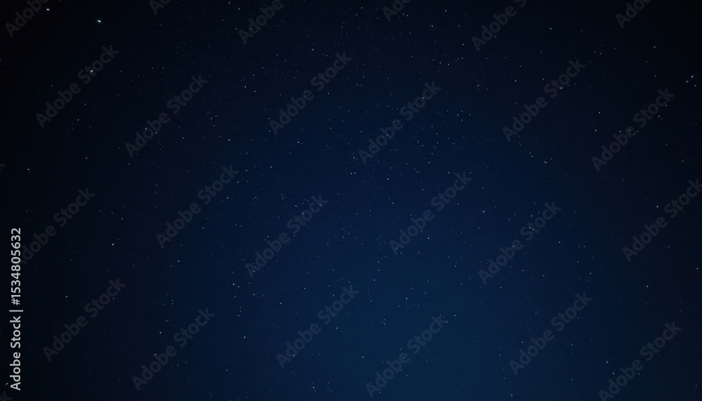 Fototapeta premium Dark Blue Night Sky With Numerous Stars