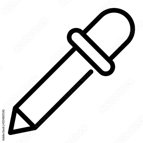 Medical Pipette Icon