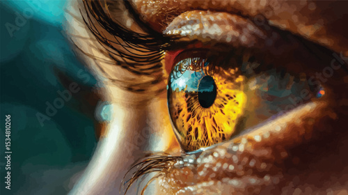 Extreme close-up of an eye