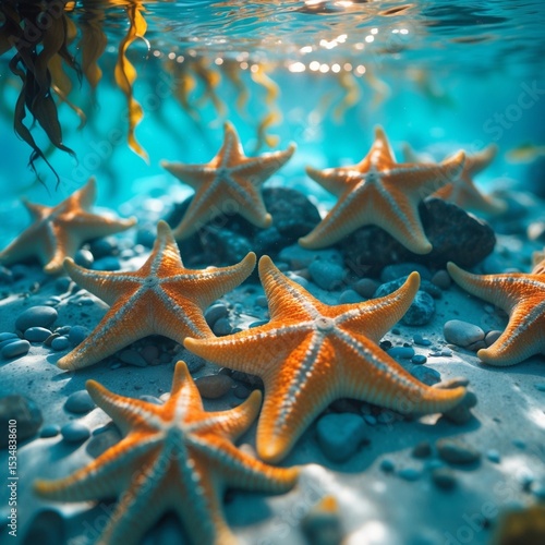 starfish on the beach