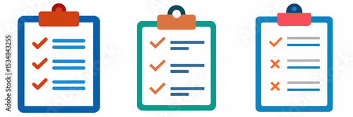 checklist clipart icon design
