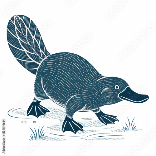 Platypus Silhouette
