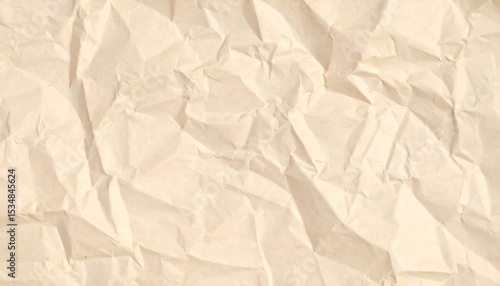 Crinkled beige paper texture (1)