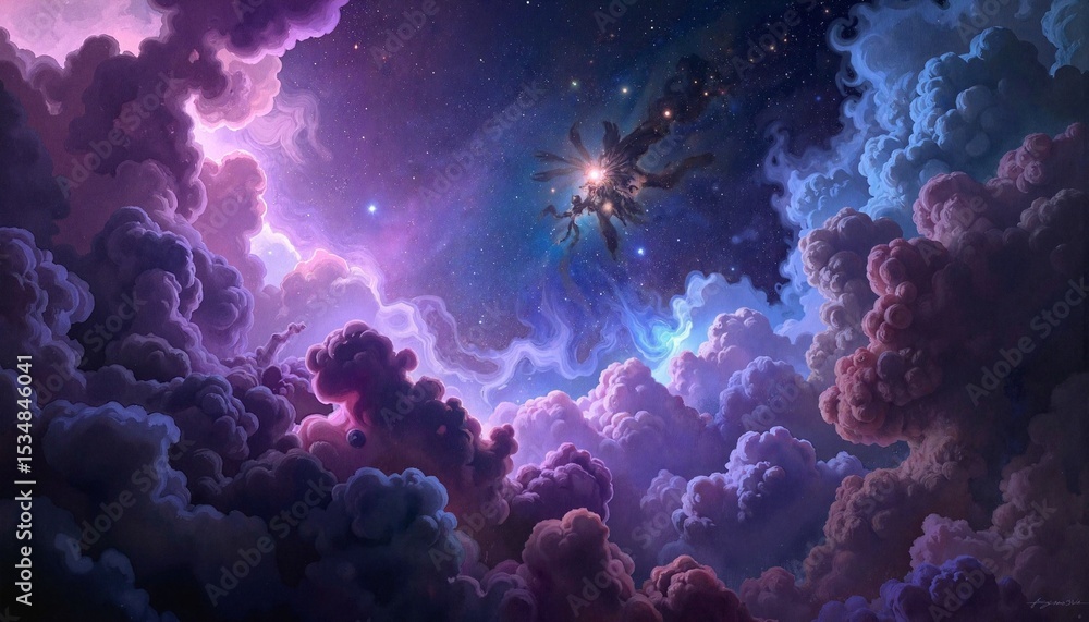 Fototapeta premium Closeup of golden autumn leaves illuminated by soft sunlight 