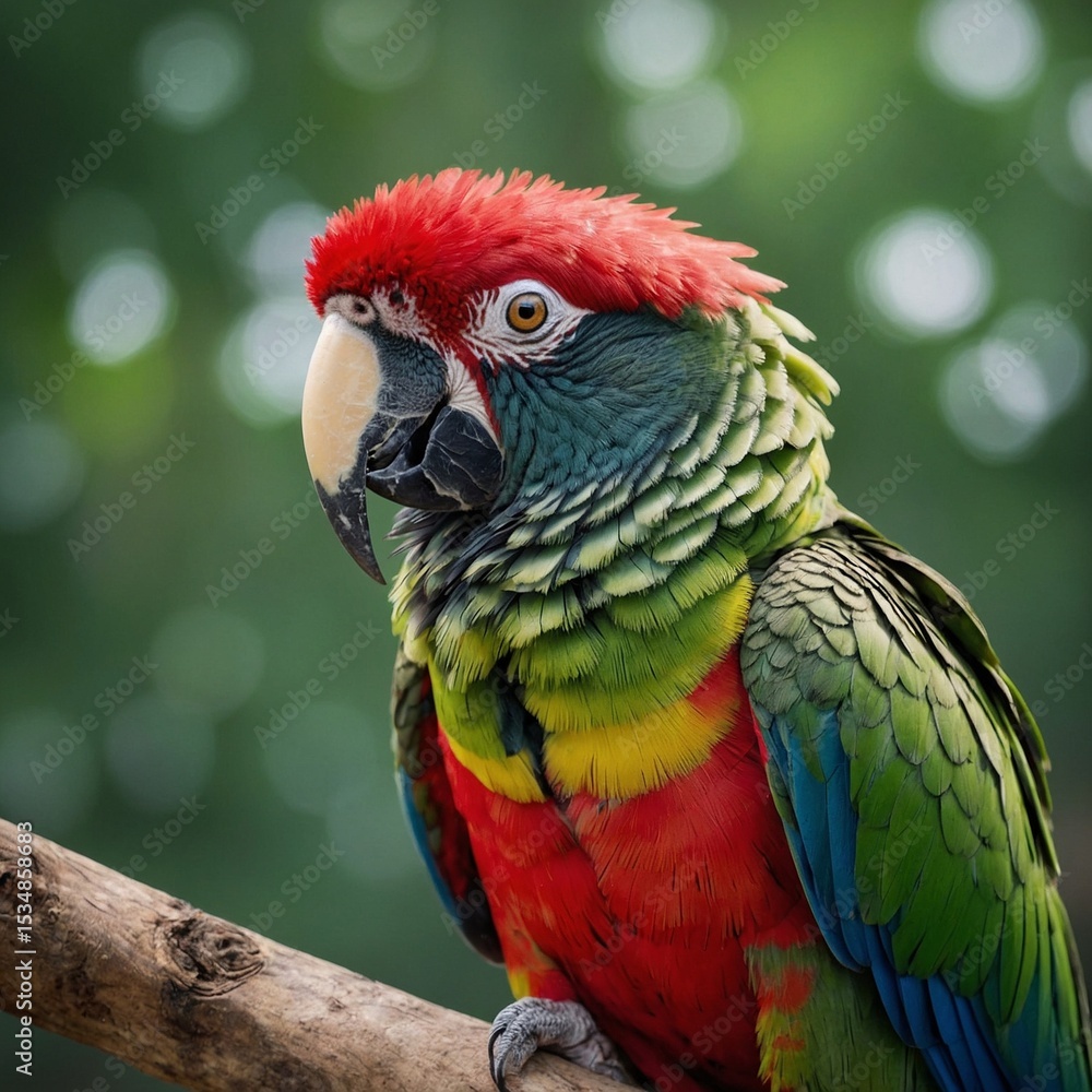 Fototapeta premium blue and yellow macaw