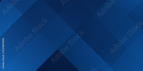 Abstract dark navy blue silver abstract pattern background. Geometric shape. Line triangle angle fold polygon diamond 3D modern