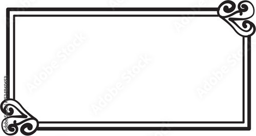 border frame Line