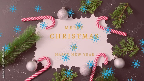Merry Christmas, Christmas, Happy Christmas, merry bright 4k video