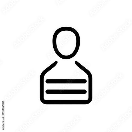 user icon vector illustration PNG and JPEG with transparent background	