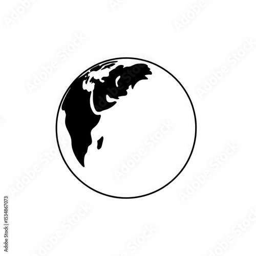 earth globe icon PNG and JPEG with transparent background	
