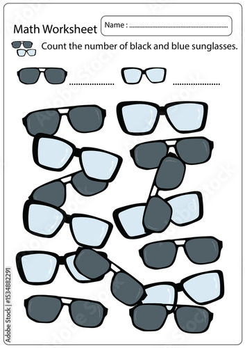counting objects worksheets