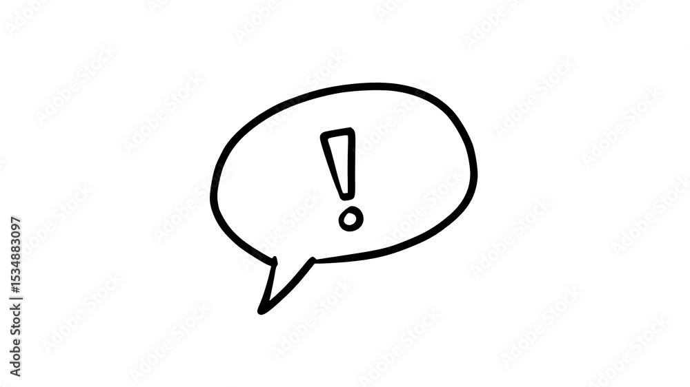 Exclamation Mark Pop Up Animation Exclamation Mark Pop Up Animation