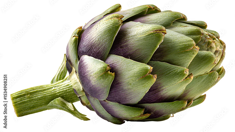 Fototapeta premium Fresh Artichoke Vegetable Close-Up