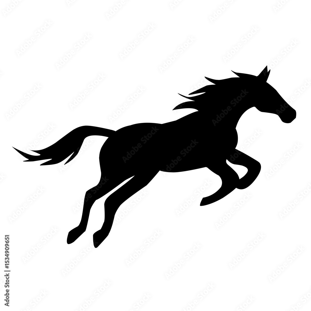 horse silhouette illustration horse silhouette illustration