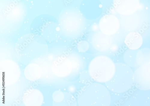 水色のぼやけた背景イラスト　ベクター