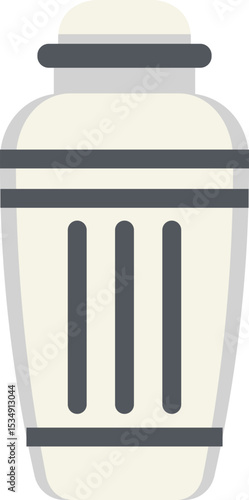 Cocktail Shaker Flat Icon
