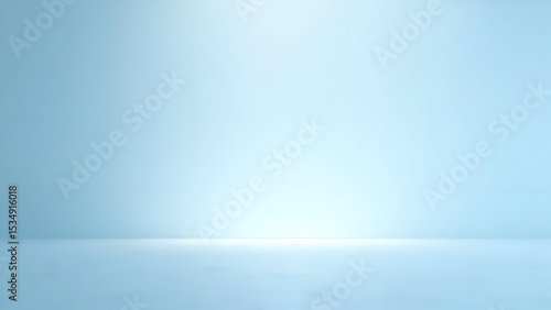Minimalist light blue gradient backdrop for product showcase or graphic design