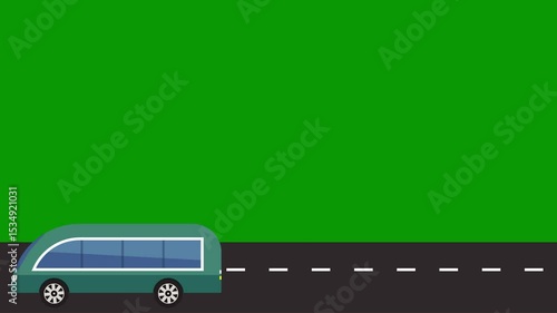 Car motion animation moving car 