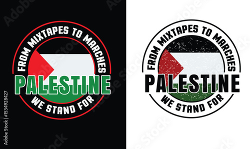 Palestine design vector, Save Palestine illustration for banner, t-shirt, poster, sticker, badges, social media design. Hand-Drawn Lettering Phrase, Calligraphy Graphic Typography.