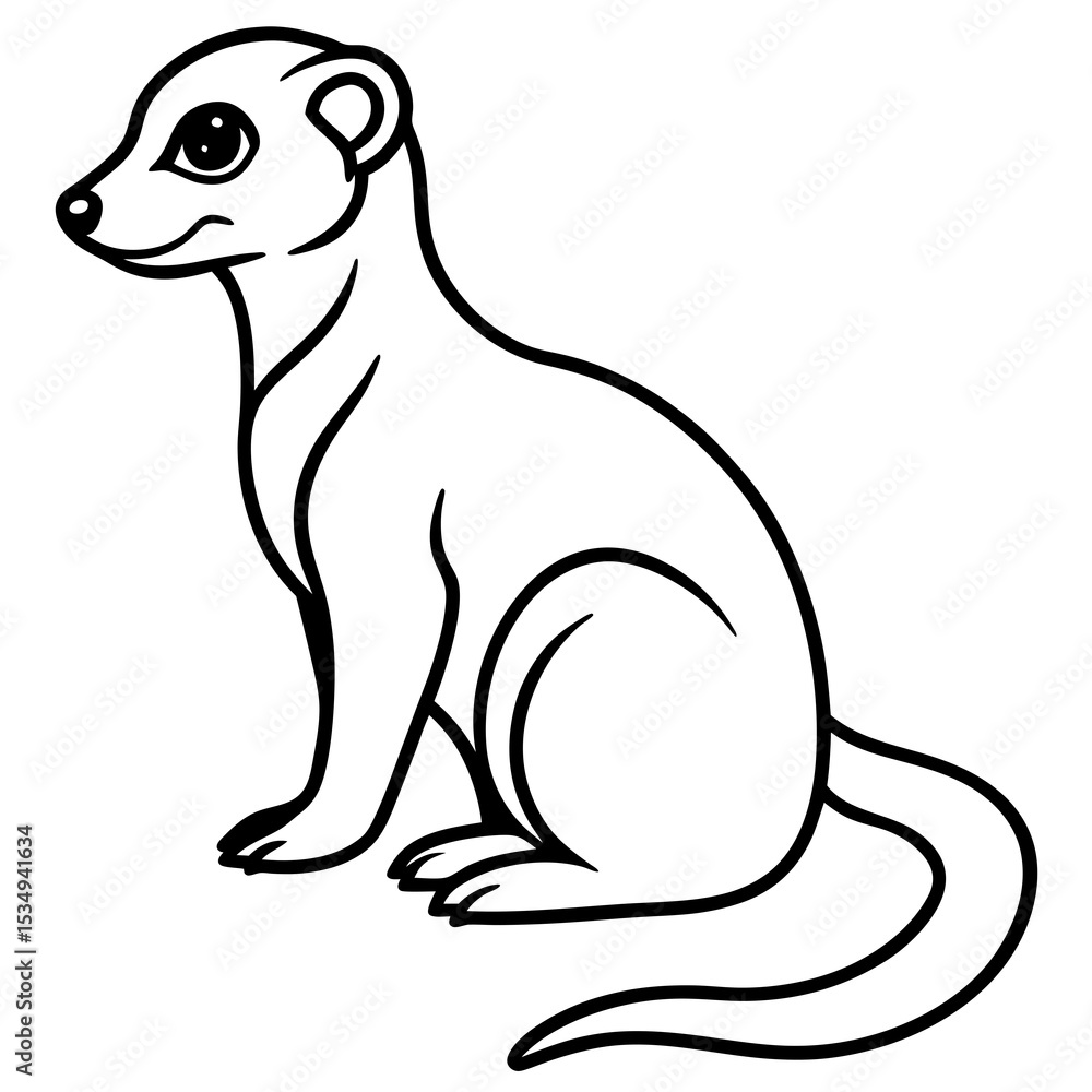 Minimal Meerkat Vector Minimal Meerkat Vector