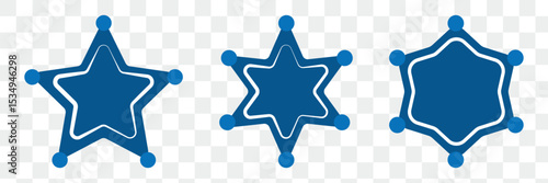 Sheriff badge transparent background
