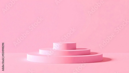 Gradient Background with Podium