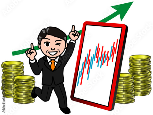 壱A：スマホアプリでNISA投資の複利運用をする中年男性の資産拡大_CS3 2025_0610_032