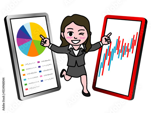 壱A：スマホアプリでNISA投資の複利運用をする女性のポートフォリオ_CS3 2025_0610_036