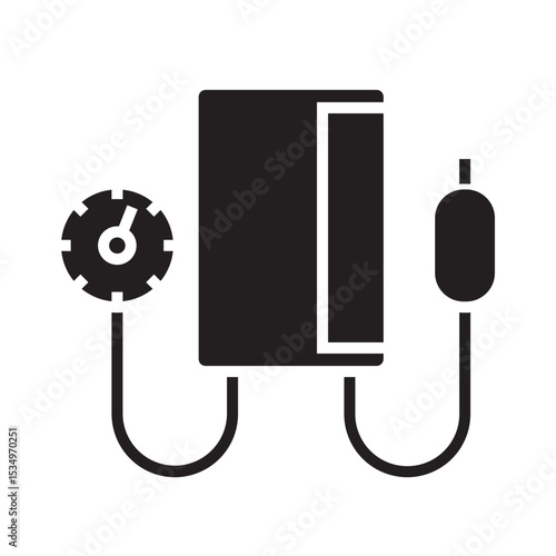 Blood Pressure MonitorIcon Design