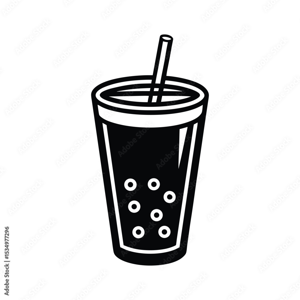Minimal beverage icon vector illustration Minimal beverage icon vector illustration