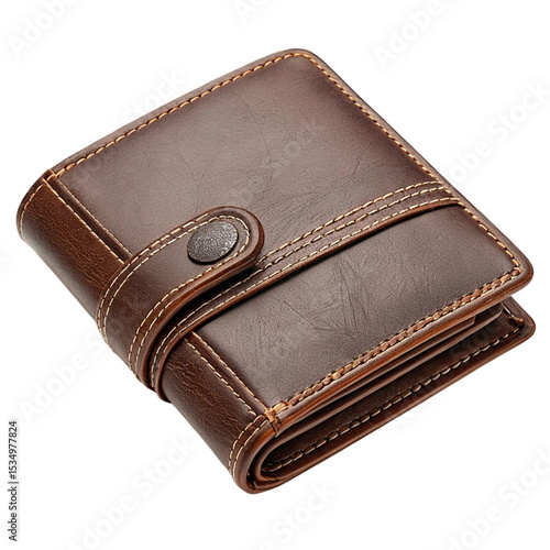 Brown Leather Men's Wallet