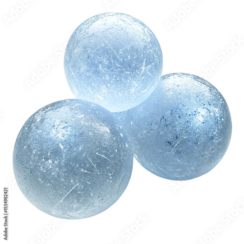Blue Glass Decorative Marbles