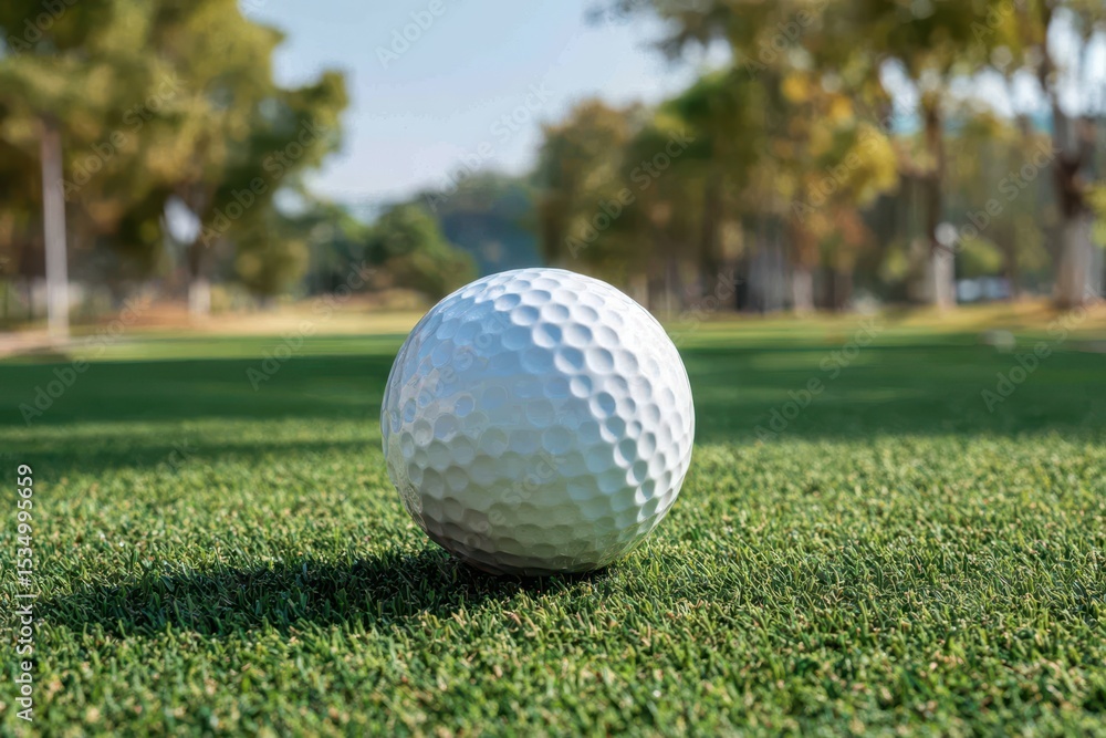Fototapeta premium Golf ball mockup