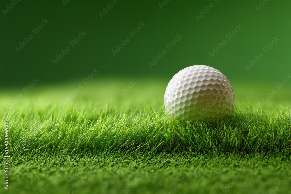 Obraz premium Golf ball mockup
