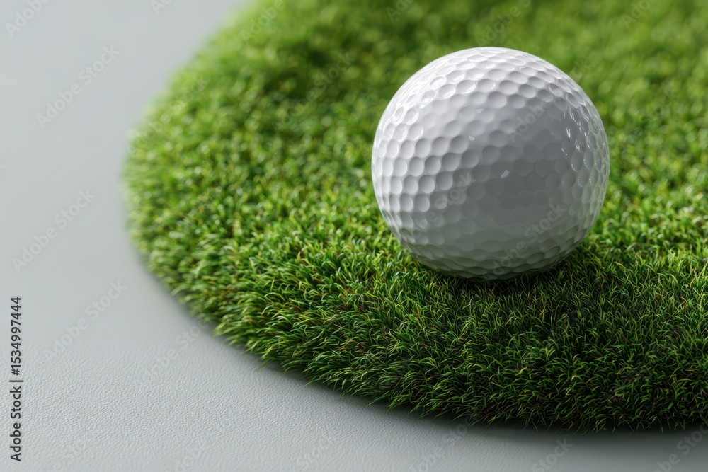 Golf ball mockup Golf ball mockup