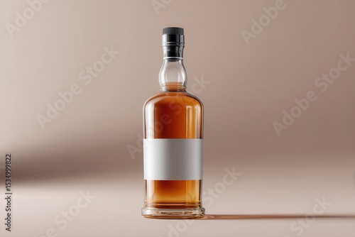 Wallpaper Mural Whiskey bottle mockup Torontodigital.ca