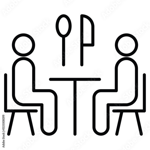 Food and restaurant icon simple flat icon vector symbol